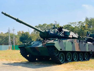2020台灣燈會設「軍事燈區」　M41戰車佈展